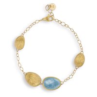Bracciale Marco Bicego Donna Lunaria in Oro giallo Acquamarina BB1981-AQD - BB1981-AQD